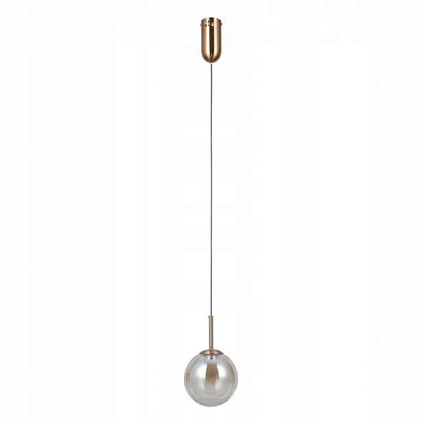 Závěsné Led svítidlo Velada Zlatá Mat 5W 120 cm Regulace výšky Kuchyně