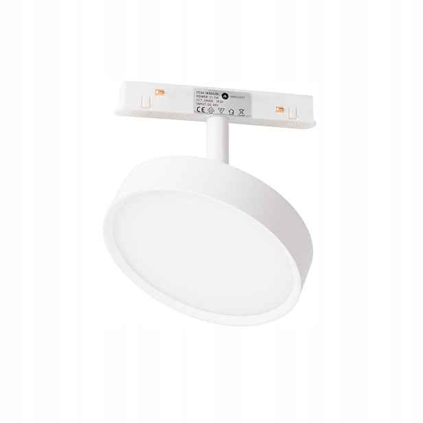 Maxlight Magnetický Led reflektor Kulatý 12W 3000K 855lm Bílý
