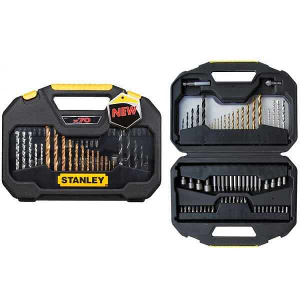 Stanley STA7184 Sada vrtáků bitů 70cz akc