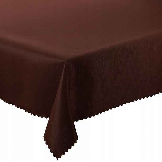 Ubrus odolný proti skvrnám Deszczyk Hnědý 130x240 cm