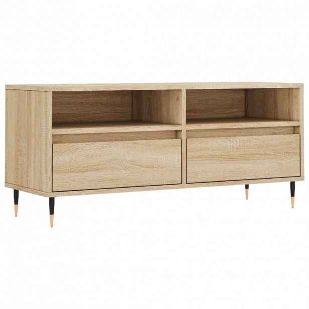 vidaXL TV skříňka dub sonoma 100 x 34,5 x 44,5 cm kompozitní dřevo