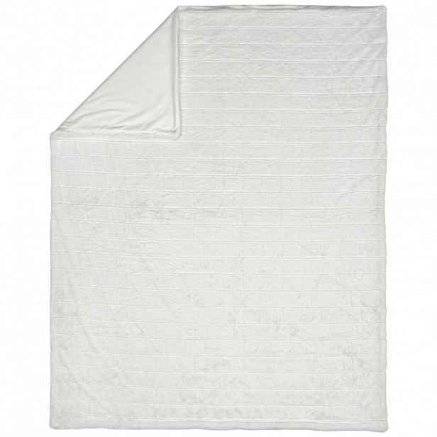 Dieter Knoll KOŽEŠINOVÁ DEKA, polyester, 150/200 cm - Deky - 008982027701
