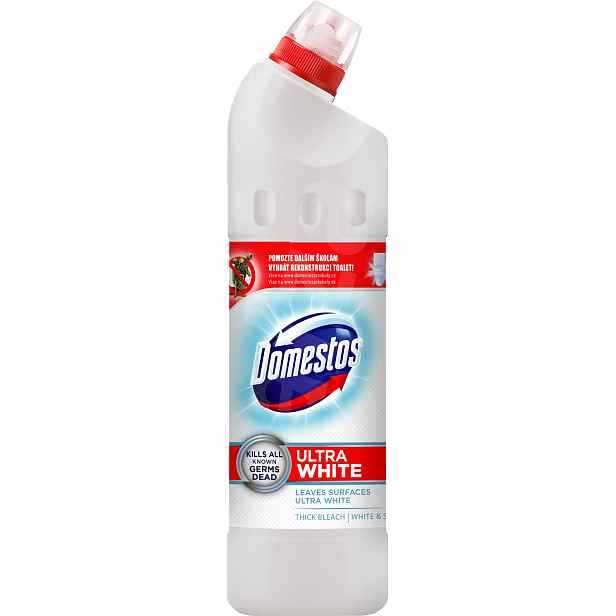 Domestos 750ml White and Shine bílý
