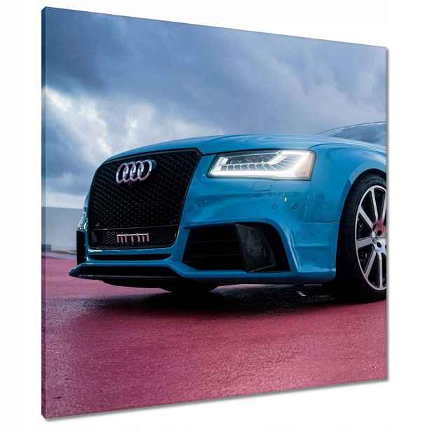 Obrazy 80x80 Modré Audi