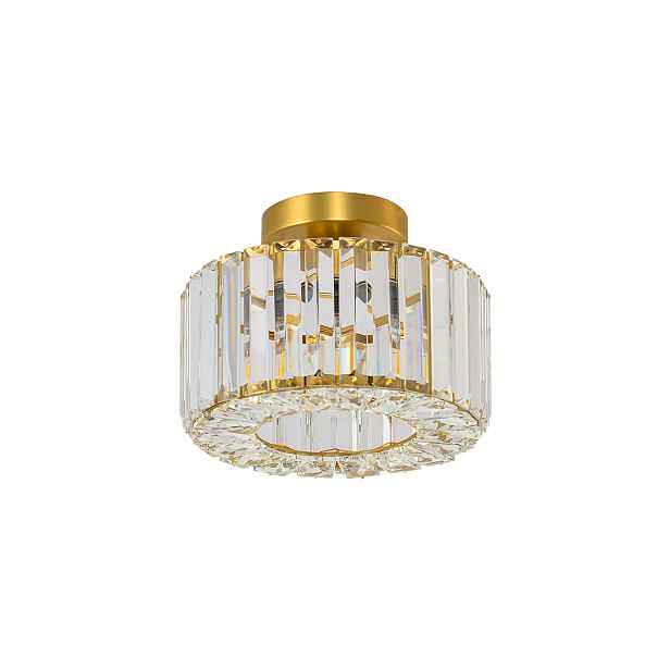 Glamour Stropní svítidlo Galactico zlatá Ø24,5 cm Light Prestige E27 15W