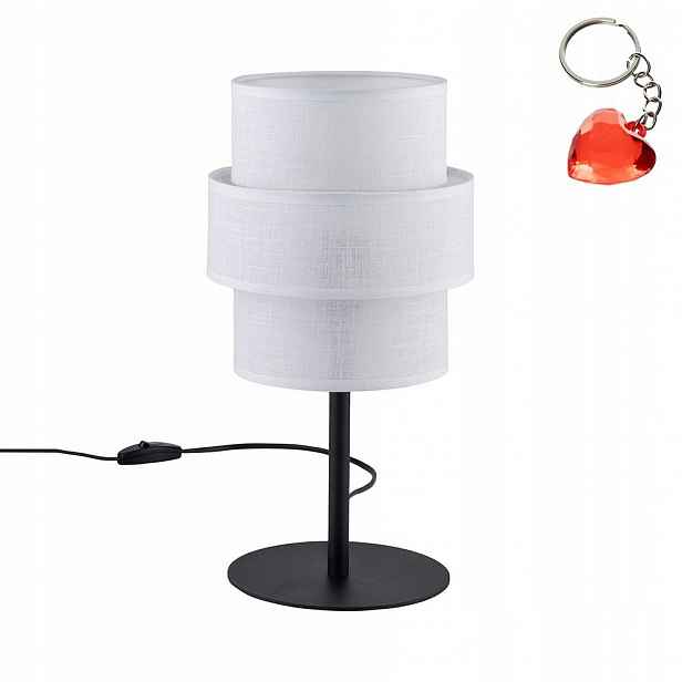 noční stolní lampa Calisto White 5893 Tk Lighting