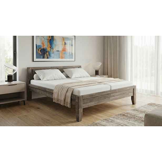 Postel Dreamy Levara Barevné provedení: Buk - Olej eben, Velikost: 100x200