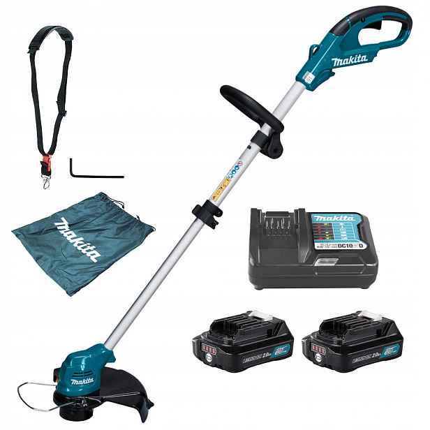Aku vyžínač na trávy Makita UR100DWAE Cxt 12V 2x2Ah Xpt 260 mm