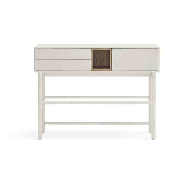 Krémový konzolový stolek 35x120 cm Corvo – Teulat