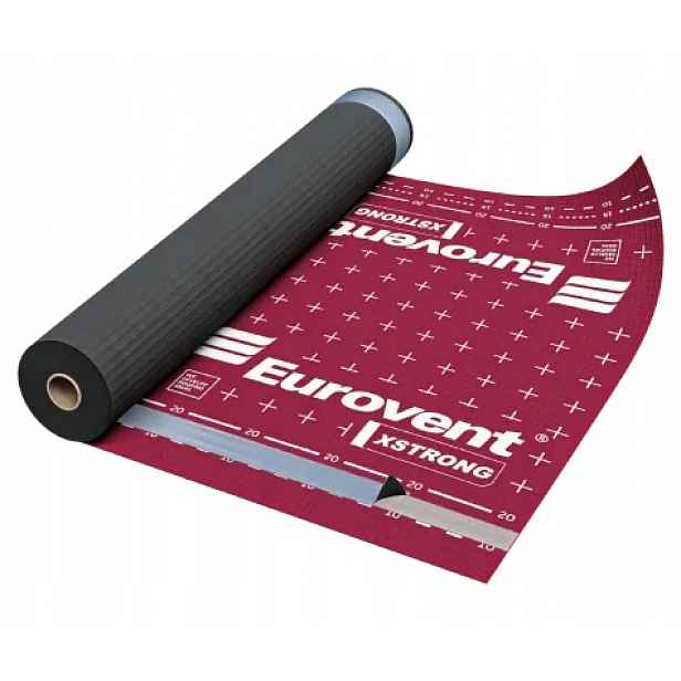 Membrána S Páskou Vyztužená Sítí Eurovent Xstrong SK2 250g 45 m2