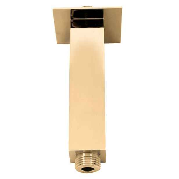 RAV Slezák Slezák Rav MD0372Z - Držák stropní pro hlavovou sprchu hranatý 12cm - zlato