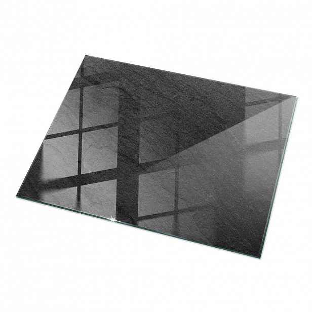 TULUP SKLENĚNÁ DESKA 120x80 cm Přírodní struktura kamene