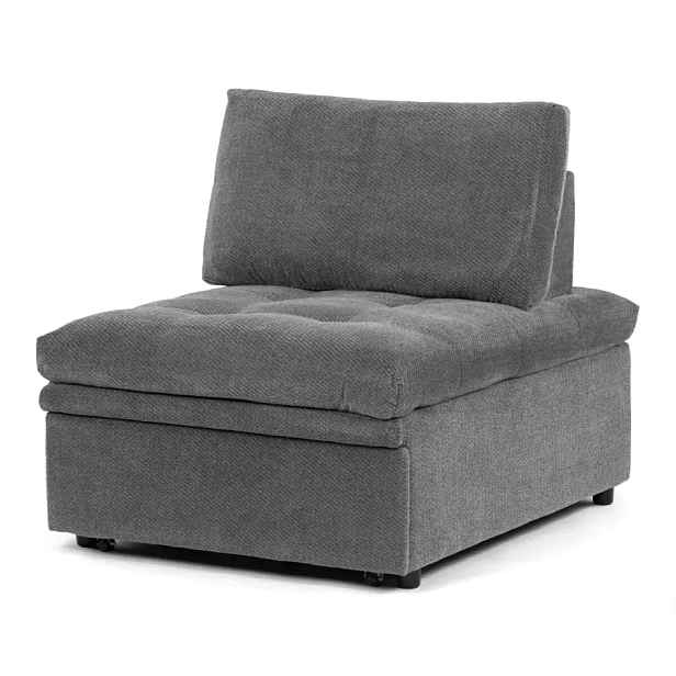 Autronic Rozkládací křeslo ASB-C3410 GREY2 – šedá