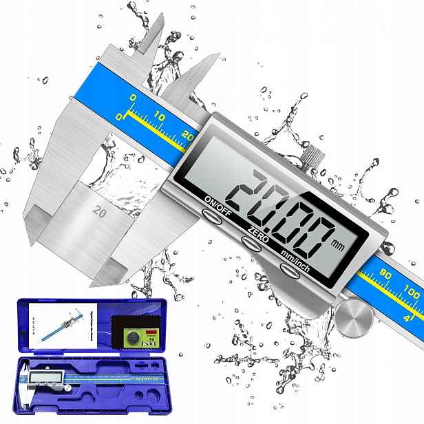 Digitální posuvné měřítko z nerezové oceli 150 mm