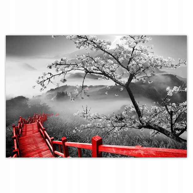 Fototapety 200x135 Kvetoucí višeň