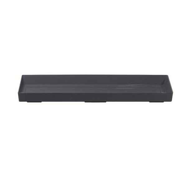 Prosperplast Miska pod truhlík ARGO antracit, varianta 50 cm