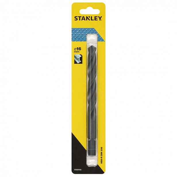 Stanley - Vrták do kovu HSS-R, s redukovanou stopkou, průměr 16,0 mm STA50165-QZ