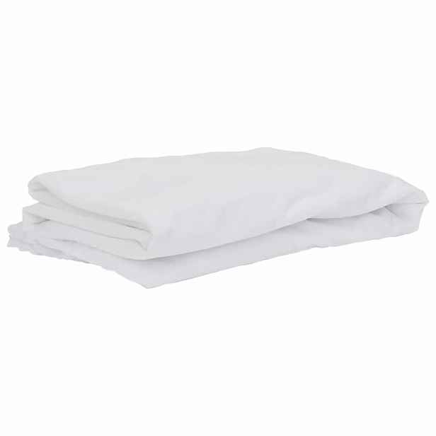 vidaXL Chránič matrace bílý 200 x 220 cm nepropustný