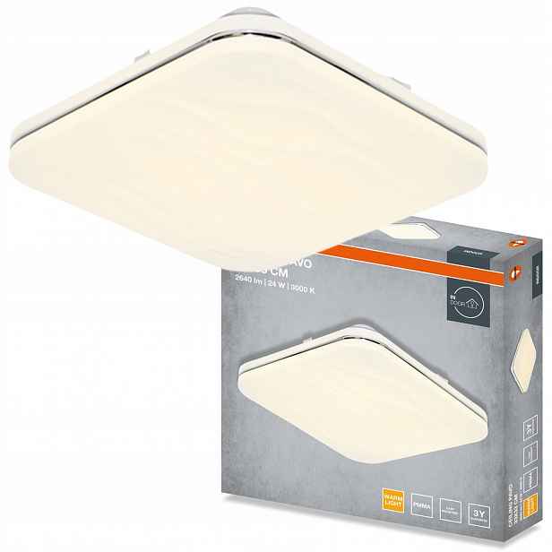 Stropní Svítidlo Led Stropní Svítidlo Nástěnné svítidlo Panel 24W 1680lm 3000K Osram