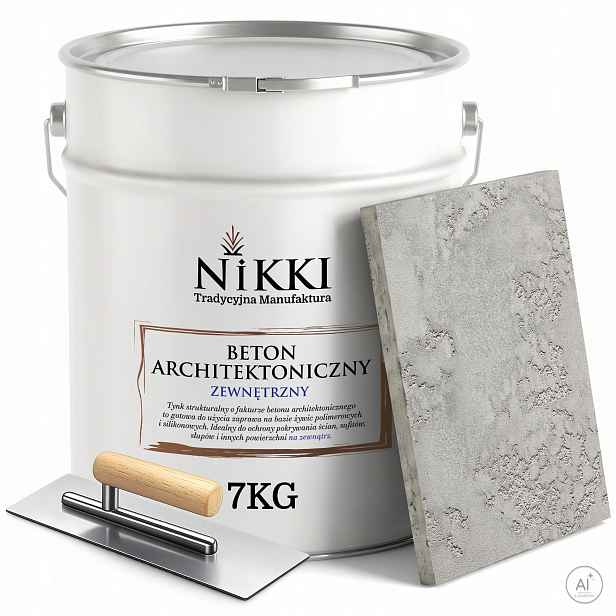 Architektonický fasádní beton 5 m2 7 kg šedý přírodní Paca