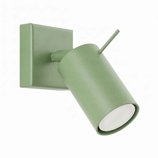 Nástěnná lampa Tuba pohyblivá na zeď Lampa Ring Gu10 šalvějová Sollux