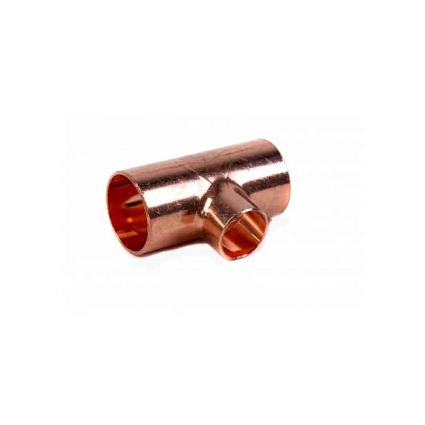 T-kus redukovaný pájecí Sanha Cu 5130 54×42×54 mm
