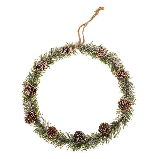 Vánoční věnec ø 25 cm – Dakls