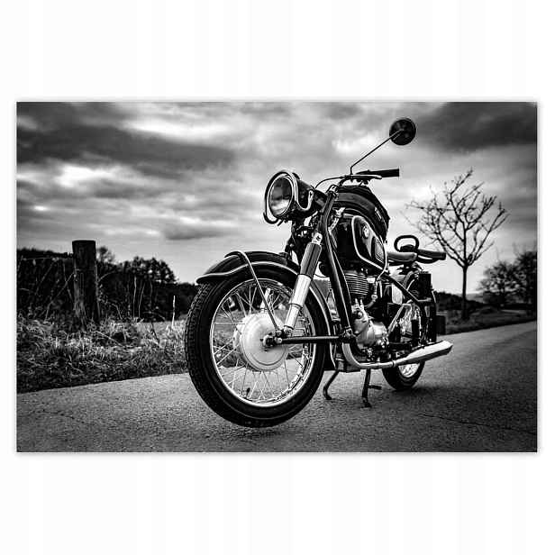 Fototapety 104x70 Klasický motocykl Bmw