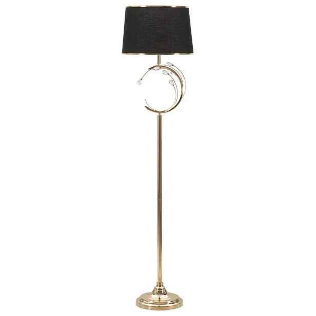 Mauro Ferretti Stojací lampa Bruxelles 160 cm černá/zlatá