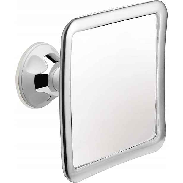 Sprchové zrcadlo Mirrorvana 16x16 cm Antipara Přísavka Otočení o 360°