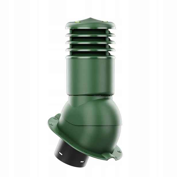 Větrací komín Smartline profil M fi 150 mm, zateplený, zelený