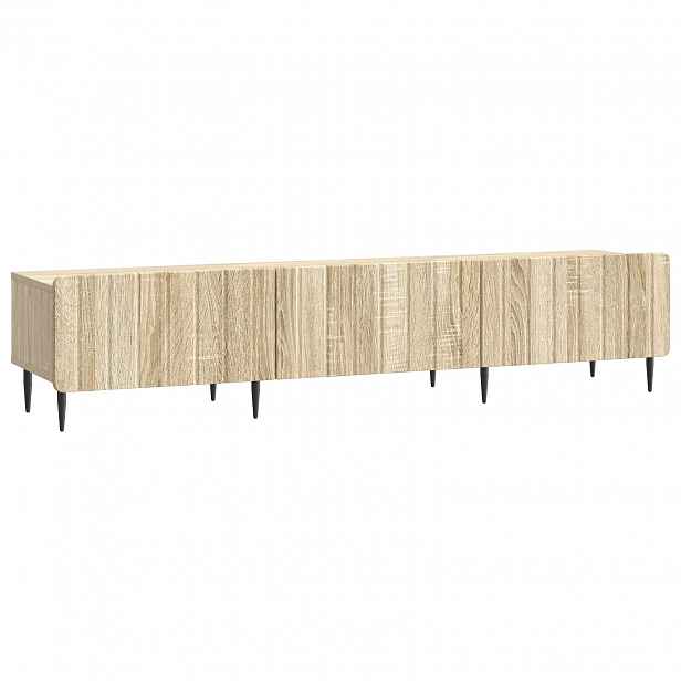 vidaXL Televizní skříň 147 x 34,5 x 32 cm Dub sonoma Kompozitní dřevo