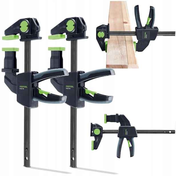 Jednoruční Svěrka Fs-ez 150/2 120-310MM Pro Uchycení Festool 578623