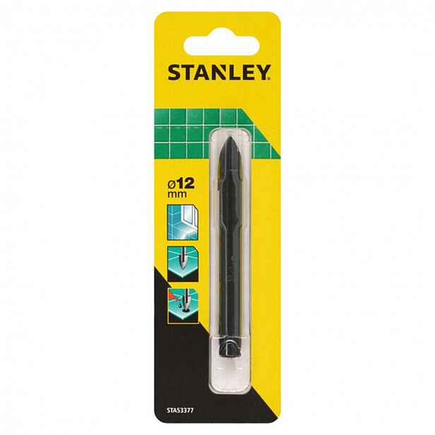 Stanley - Vrták do obkladů, dlažby a skla, průměr 12 mm STA53377-QZ