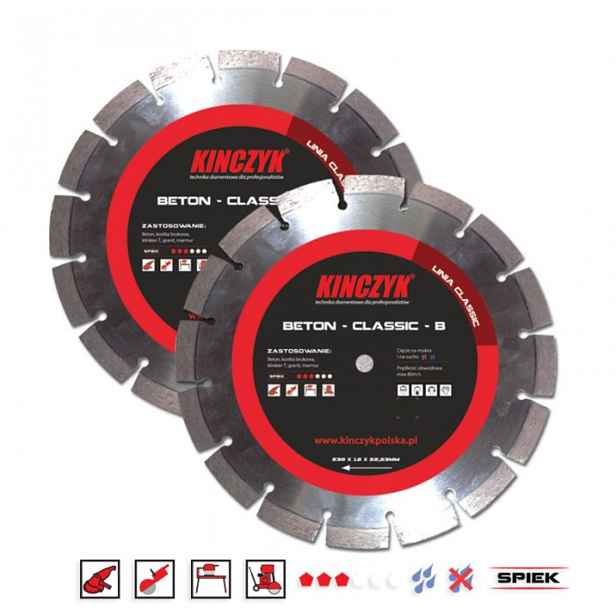 Kińczyk Diamantový Kotouč Beton Classic-B 150 mm
