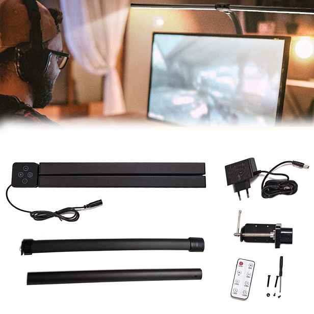 Led Kreslicí Stolní Lampa Bez Stínu, Upevnění Na Pracovní Desku