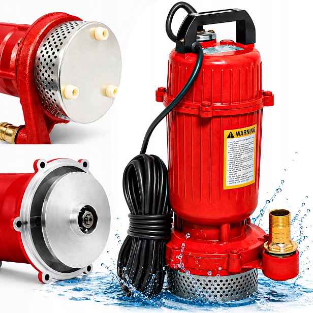 Ponorné čerpadlo pro čistou a mírně špinavou vodu s Sítkem Qdx 15000 l/h