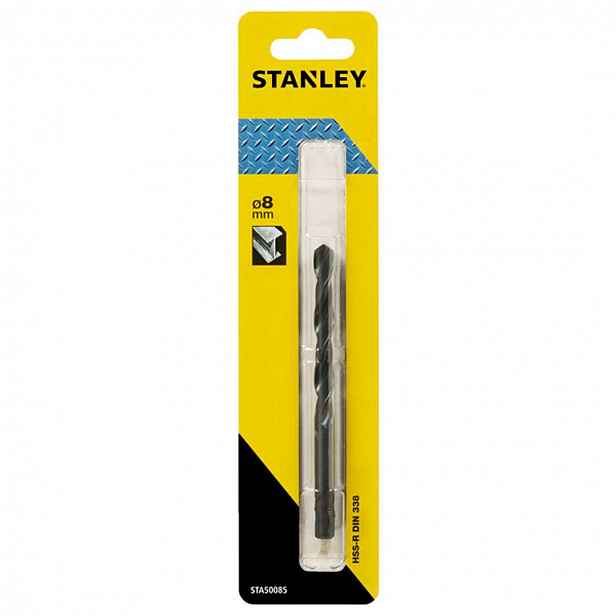 Stanley - Vrták do kovu HSS-R, průměr 8,0 mm STA50085-QZ