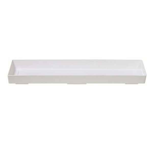 Prosperplast Miska pod truhlík ARGO bílá, varianta 40 cm