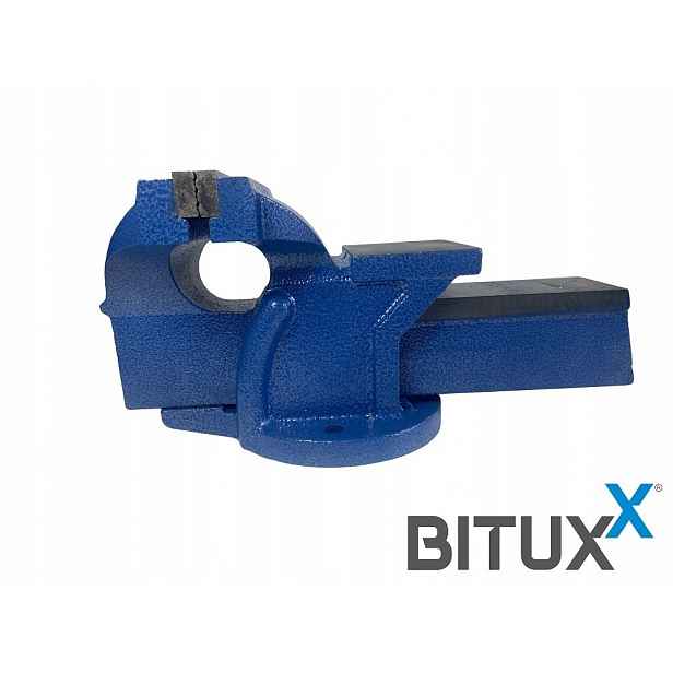 Stolový zámečnický svěrák z litiny s čelistmi Bituxx 150 mm