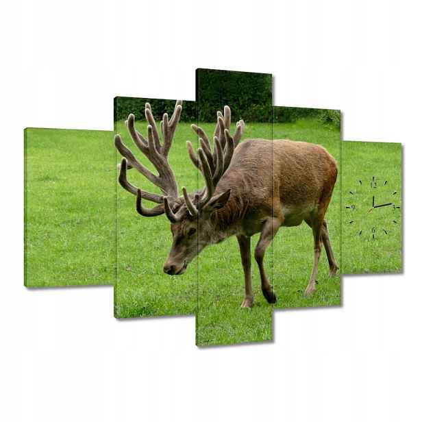 Hodiny 150x105 Jelen Paroháč