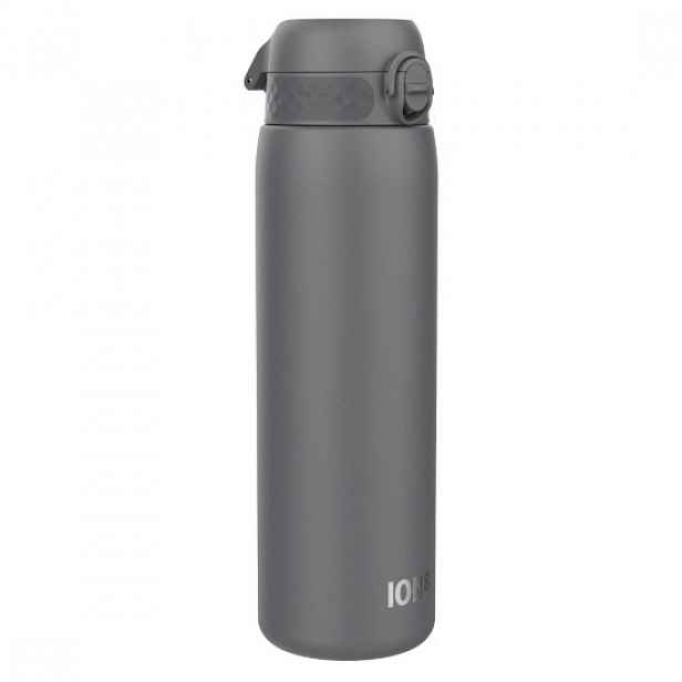 Láhev na vodu, nerezová ocel, 920 ml, šedá - Ion8