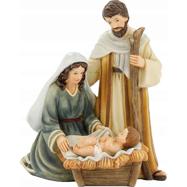 Orientální figurka Svaté rodiny – vysoká 15,4 cm