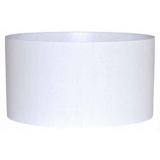 Stínidlo na stojací lampu Závěsný válec 45/25 cm E27 Bílý Studený Mirano