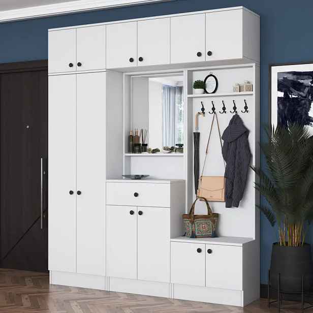 Casarredo Předsíňová stěna RAPALO - bílá