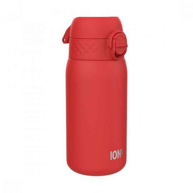 Láhev na vodu, nerezová ocel, 320 ml, červená - Ion8
