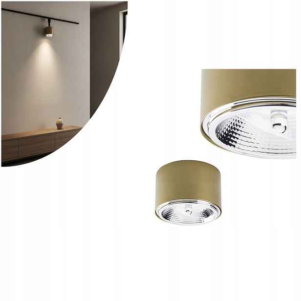 Nástěnné svítidlo Spot Moris Gold Tk Lighting