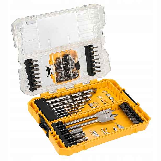 Sada Bitů A Vrtáků 55 Kusů Dewalt DT70757