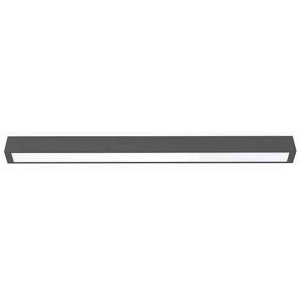 Stropní Svítidlo Straight Grafitová 1xT8 16W Led 3000K 92cm Závěsná lampa Dům
