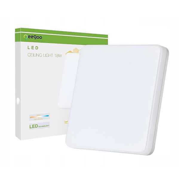 Oeegoo stropní svítidlo Led, 18 W, vodotěsná, IP44, 1800 lumenů